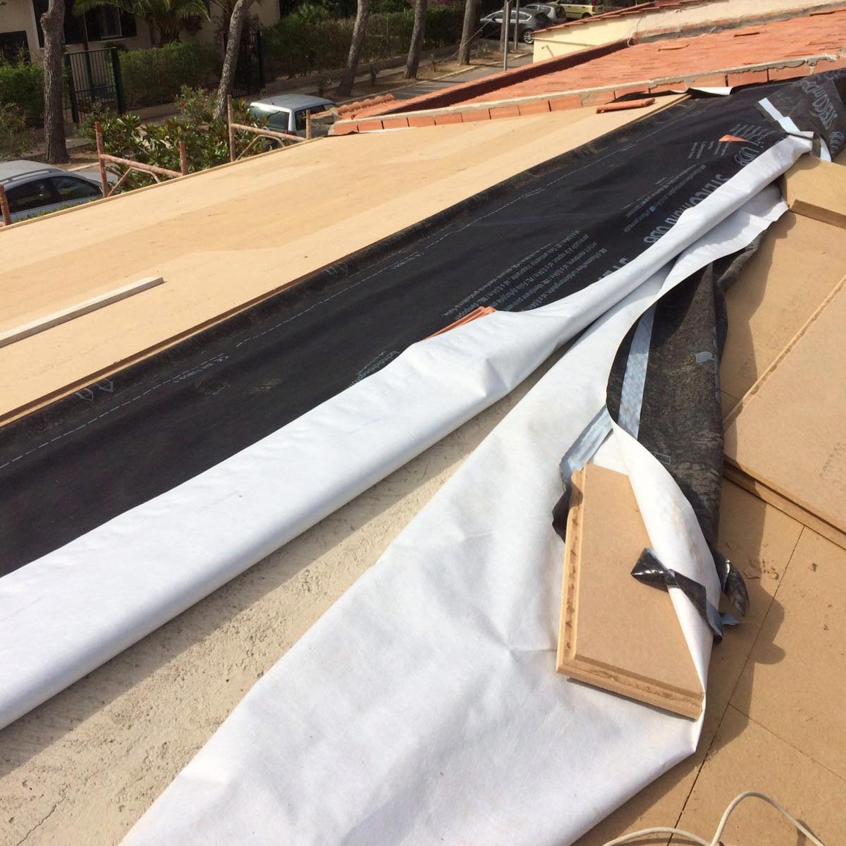 Fibra di legno FiberTherm Special dry per ristrutturazione tetti