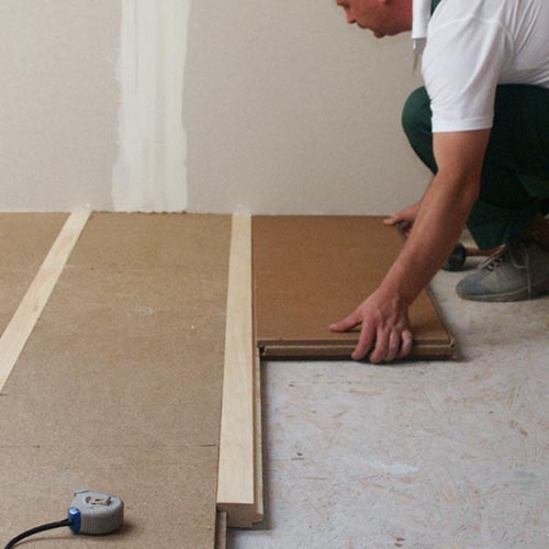 Fibra di legno FiberTherm Floor installazione pavimento